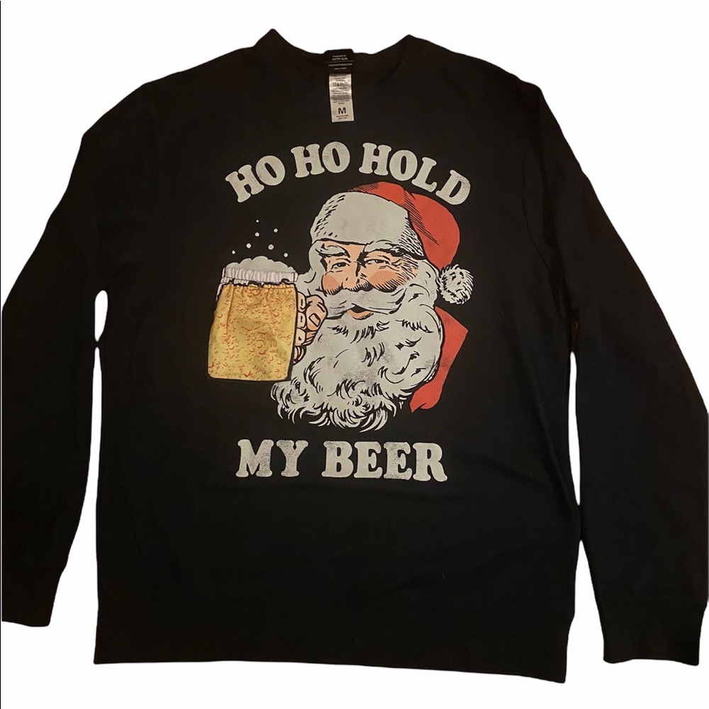 Christmas Sweater Drunk Santa